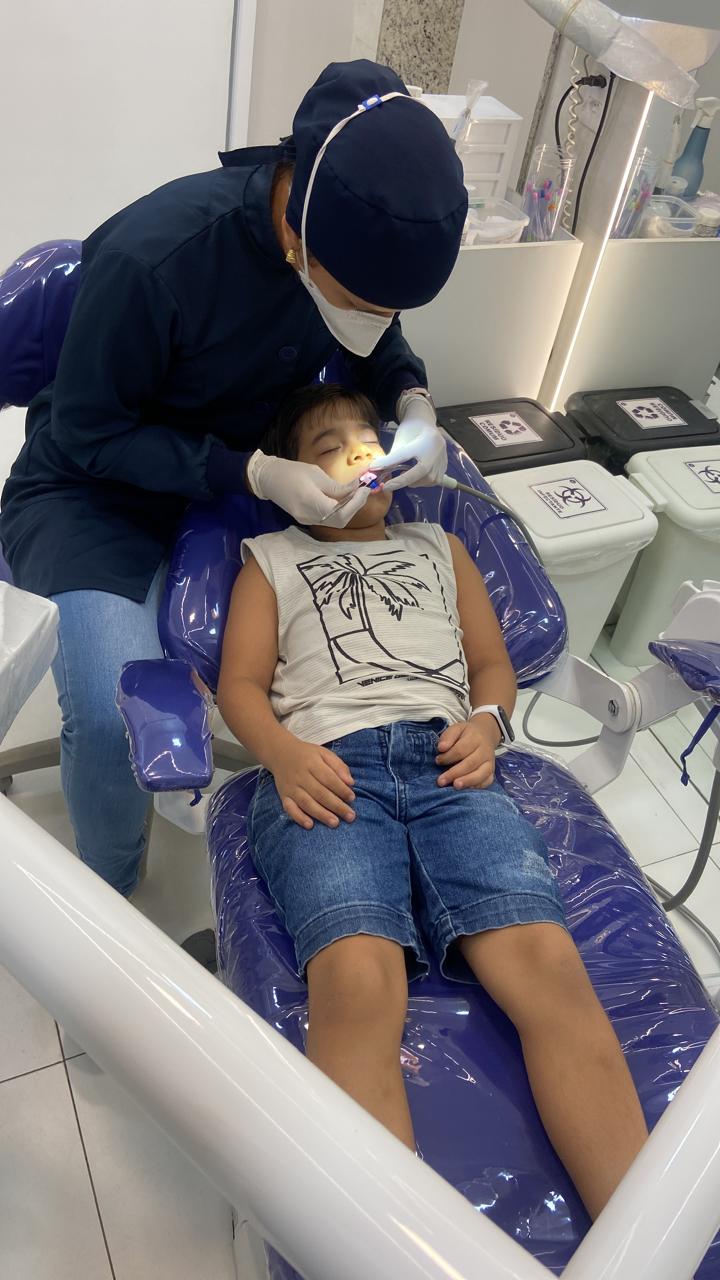 Atendimento odontológico infantil na CMMAB