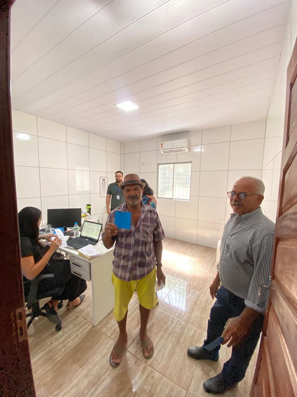 Atendimento oftalmológico no Ambulatório CMMAB